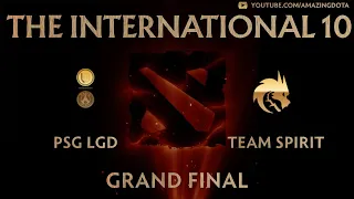 🔴 PSG LGD vs TEAM SPIRIT | GRAND FINAL | BO5 | The International 10 - TI 10 | Main Event