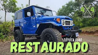 😍😍😍 Otro Toyota FJ40 restaurado - el Tico Lindo - walk around