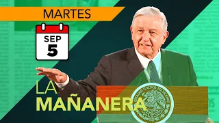 La conferencia de AMLO 5 de septiembre | En vivo