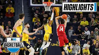 Wisconsin at Michigan | Extended Highlights | Big Ten Men's Basketball | Feb. 26, 2023