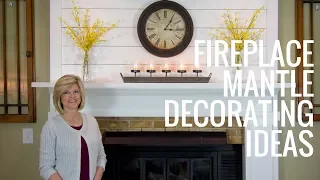 Fireplace Mantle Decorating Ideas - Jennifer Decorates