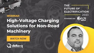 XV3300 Webinar - Part 3: High-Voltage Charging Solutions for Non-Road Machinery