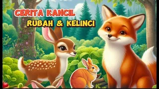 cerita kancil, rubah dan kelinci|ceritaanakbahasaindonesia |ceritapengantartidur