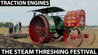 Steam Engines at the Steam Threshing Festival