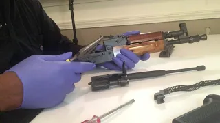 How to disassemble an AK47