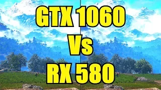 Far Cry 4 GTX 1060 Vs AMD RX 580 Frame Rate Comparison