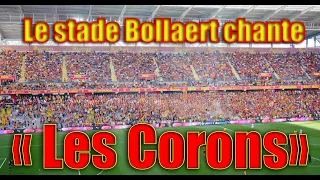 Le stade Bollaert chante "Les Corons" Lens-Saint Etienne 2021