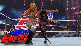 WWE 2K23 BIANCA BELAIR VS GIGI DOLIN| MAIN EVENT