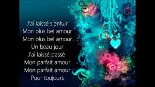 Mon Meilleur Amour - Anggun - paroles (lyrics)