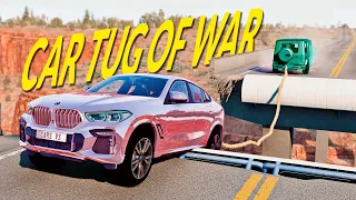 Car Tug of War 😱 BeamNG.Drive