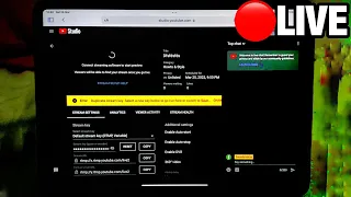 How To Live Stream iPad Pro Screen OR Camera to YouTube | Full Tutorial