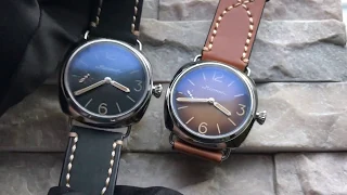 Переделки из карманных часов Молния. Panerai Radiomir Style