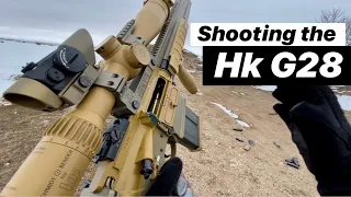 Shooting a Legend: the Hk G28 German Semi Auto Sniper System
