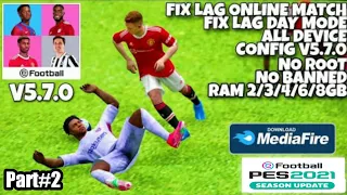 CARA MENGATASI PATAH-PATAH PES MOBILE 2021-22 | CONFIG PES 2021-22 MOBILE FIX LAG ONLINE MATCH