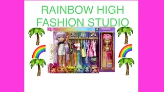 RAINBOW HIGH FASHION STUDIO REVIEW & UNBOXING 🌈✨⛅️