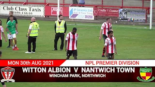 Witton Albion Vs Nantwich Town | 30th August 2021