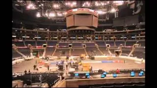 Staples Center changes from NHL to NBA in 60 seconds - 2012-05-21