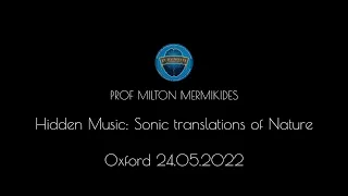 Prof Milton Mermikides: Hidden music