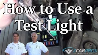 HOW TO USE AN AUTOMOTIVE TEST LIGHT TO FIND PROBLEMS!!