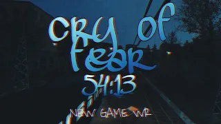 [Former WR] cry of fear in 0:54:13 new game speedrun