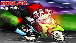 Roblox : Drag Project 🏍️ ฉันกลายเป็นเด็กแว๊นซิมมูเลเตอร์ !!!