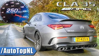 MERCEDES AMG CLA 35 | 0-250km/h ACCELERATION & TOP SPEED by AutoTopNL