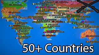 Which County would conquer THE WORLD? - Worldbox Timelapse