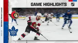 Senators @ Maple Leafs 9/24 | NHL Highlights 2022