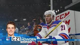 NHL 21 Playoff mode gameplay: New York Rangers vs New York Islanders - (Xbox One HD) [1080p60FPS]