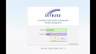 Skyward Student Access