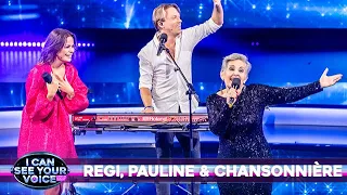 Geloof jij in dit trio van Regi & Pauline met Chansonnière? | I Can See Your Voice | VTM