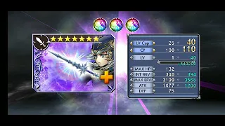 DFFOO GL-WoL's EX Weapon & EX Armor realization to EX+/MLB