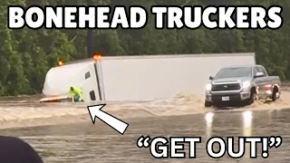 Hilarious Trucking Fails | Bonehead Truckers of the Week