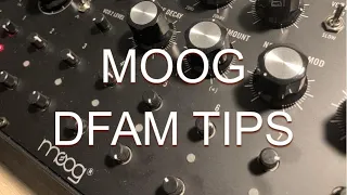 Moog DFAM Tips: How To Make Claps