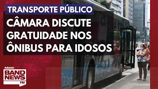 Câmara de SP discute volta da gratuidade nos ônibus para idosos com mais de 60 anos