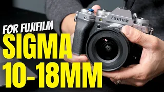 Sigma 10-18mm Contemporary Lens for Fujifilm X Mount Full Review