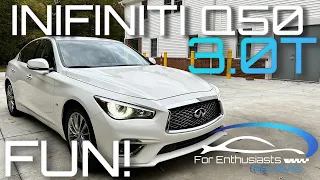 Infiniti Q50 3.0T Review - Mini Luxury GT-R?!