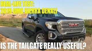 Real-Life Test: 2019 GMC Sierra Denali - Is the Tailgate Useful?