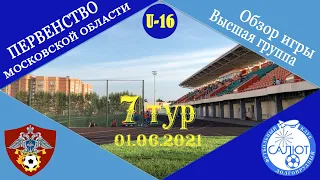 Обзор игры  ФК Балашиха   1-6    ФСК Салют 2005