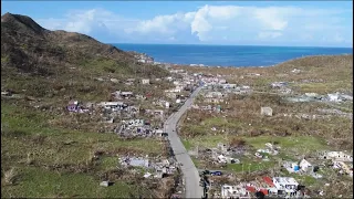 El antes y después del Huracán "Iota" en la Isla de Providencia (San Andrés, Colombia)