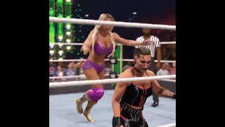 Charlotte Flair Natural Selection #wwe #charlotteflair #rhearipley #MITB #shorts #wwe2k22