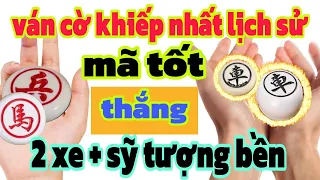 ván cờ tướng vĩ đại nhất thế giới mã tốt thắng 2 xe sĩ tượng bền