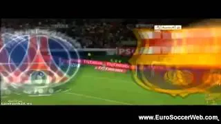 Barcelona vs PSG 4 1 penalty shootout 4 8 2012