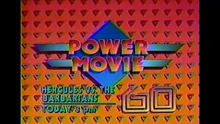 WPWR TV 60  Power Movie Presents "Hercules VS. "The Barbarians"