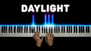 David Kushner - Daylight | Piano cover