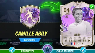 94 Ultimate Birthday Icon Camille Abily SBC Completed - Cheap Solution & Tips - FC 24