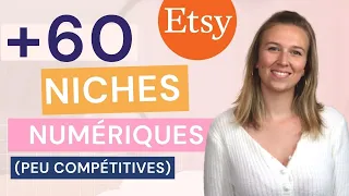 60 idées d'articles numériques à vendre sur ETSY pour gagner de l'argent sur Etsy rapidement !