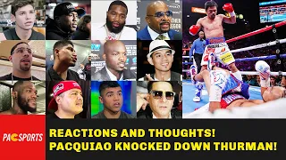 Pacquiao Vs Thurman - All Boxing Champs and Trainers REACTIONS, THOUGHTS and OPINIONS