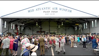 Mid-Atlantic Air Museum's 32nd Annual WW II Weekend. June 3rd, 2023