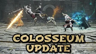 Elden Ring: Free Colosseum Update Tomorrow! (PvP Arena)